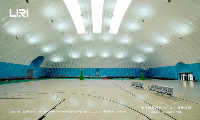 气膜体育馆现场