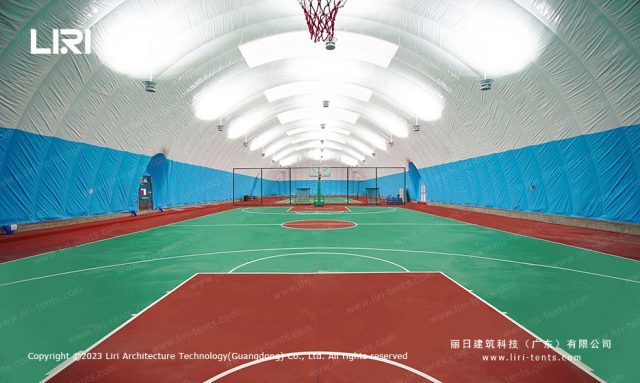 气膜运动馆内景图