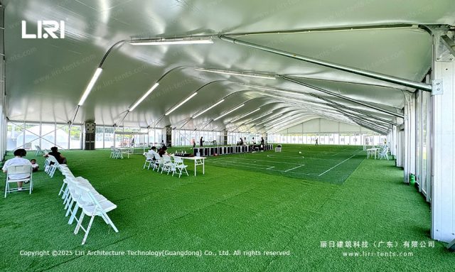 机器人训练场篷房图片