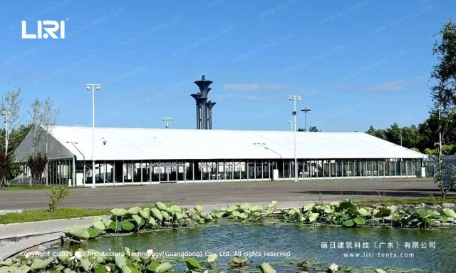 机器人训练场篷房远景图