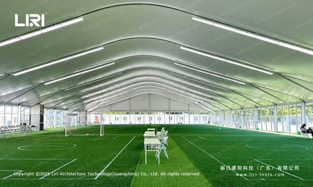 机器人训练场篷房内景图