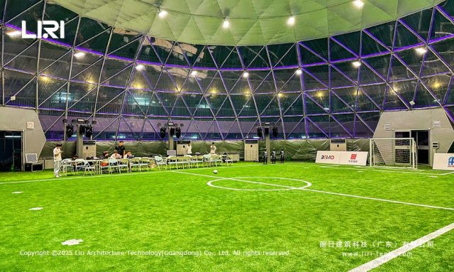 圆顶球形篷房现场