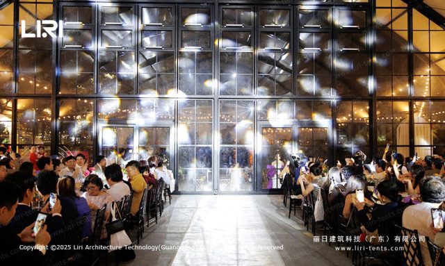 宴会橘园篷房图片